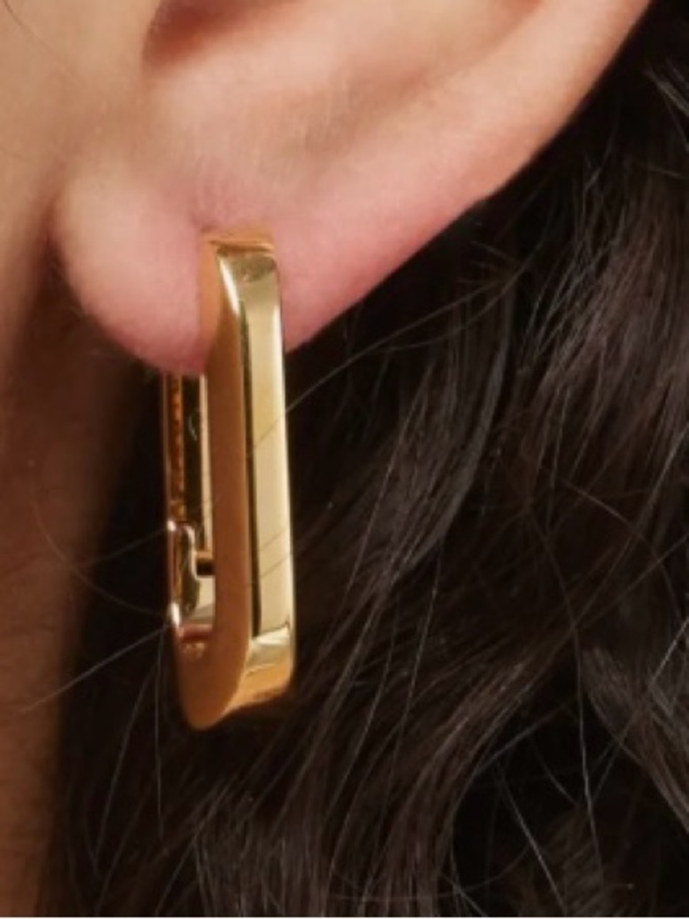 JENNY BIRD U-Link Hoop Earrings NEW